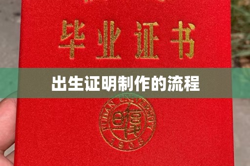 五营出生证明制作的流程