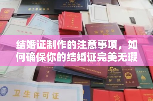 五营结婚证制作的注意事项，如何确保你的结婚证完美无瑕