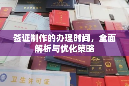 五营签证制作的办理时间，全面解析与优化策略