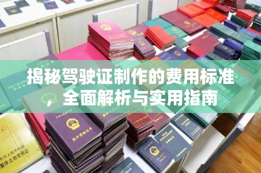 五营揭秘驾驶证制作的费用标准，全面解析与实用指南